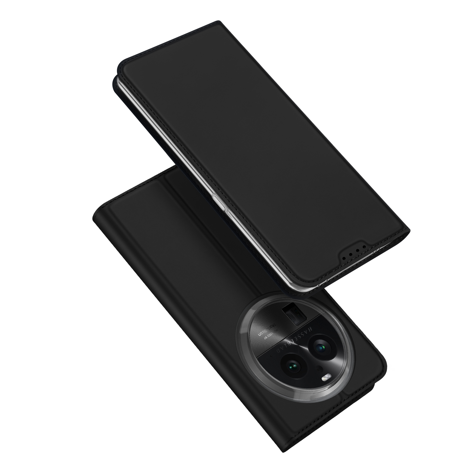 Dux Ducis - Telefoon Hoesje geschikt voor de OPPO Find X6 Pro - Skin Pro Book Case - Zwart afbeelding