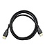 HDMI kabel - 1 Meter -  Geschikt voor Playstation 5, TV en Xbox Series X - Ultra HDTV - 4K - Zwart