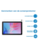 Screenprotector geschikt voor Huawei MatePad T 10s (10.1 inch) - Tempered Glass - Gehard Glas - Transparant