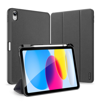 Dux Ducis Dux Ducis - Tablet hoes geschikt voor Apple iPad 10 10.9 (2022) - Domo Book Case - Auto Wake/Sleep functie - Zwart