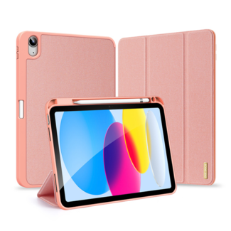 Dux Ducis Dux Ducis - Tablet hoes geschikt voor Apple iPad 10 10.9 (2022) - Domo Book Case - Auto Wake/Sleep functie - Roze