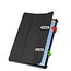 Case2go - Tablet hoes geschikt voor Huawei MatePad 11 (2023) - Tri-Fold Book Case - Auto Wake/Sleep functie - Zwart