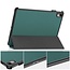 Case2go - Tablet hoes geschikt voor Huawei MatePad 11 (2023) - Tri-Fold Book Case - Auto Wake/Sleep functie - Donker Groen