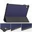 Case2go - Tablet hoes geschikt voor Huawei MatePad 11 (2023) - Tri-Fold Book Case - Auto Wake/Sleep functie - Donker Blauw