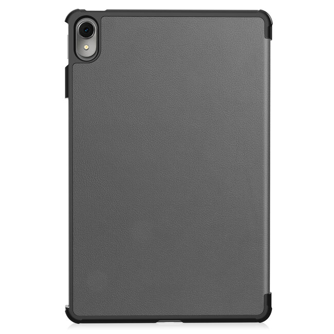 Case2go - Tablet hoes geschikt voor Huawei MatePad 11 (2023) - Tri-Fold Book Case - Auto Wake/Sleep functie - Grijs