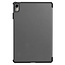 Case2go - Tablet hoes geschikt voor Huawei MatePad 11 (2023) - Tri-Fold Book Case - Auto Wake/Sleep functie - Grijs