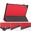 Case2go - Tablet hoes geschikt voor Huawei MatePad 11 (2023) - Tri-Fold Book Case - Auto Wake/Sleep functie - Rood