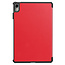 Case2go - Tablet hoes geschikt voor Huawei MatePad 11 (2023) - Tri-Fold Book Case - Auto Wake/Sleep functie - Rood