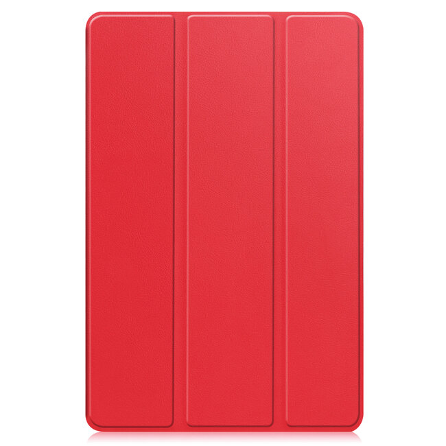 Case2go - Tablet hoes geschikt voor Huawei MatePad 11 (2023) - Tri-Fold Book Case - Auto Wake/Sleep functie - Rood