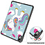 Case2go - Tablet hoes geschikt voor Huawei MatePad 11 (2023) - Tri-Fold Book Case - Auto Wake/Sleep functie - Eenhoorn