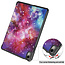 Case2go - Tablet hoes geschikt voor Huawei MatePad 11 (2023) - Tri-Fold Book Case - Auto Wake/Sleep functie - Galaxy