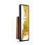 CaseMe - Telefoonhoesje geschikt voor Samsung Galaxy S23 Plus - Back Cover - Met Magnetische Pasjeshouder - Licht Bruin