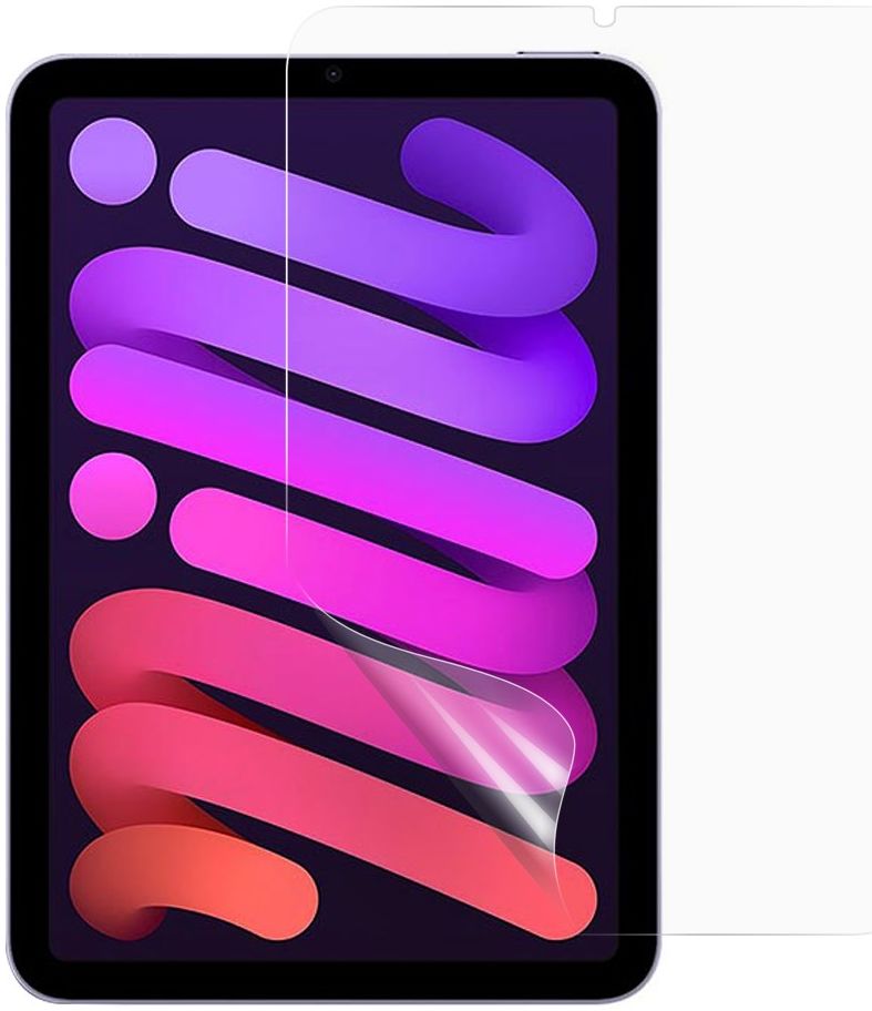 Devia - High Transparent screenprotector geschikt voor iPad Mini 6 (2021) - Slijtvast en Anti-kras - Transparant afbeelding