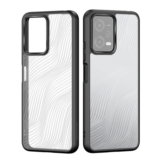 Dux Ducis - Telefoon Hoesje geschikt voor de Redmi Note 12 5G - Back Cover - Aimo Series - Zwart