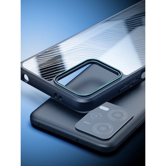 Dux Ducis - Telefoon Hoesje geschikt voor de Redmi Note 12 5G - Back Cover - Aimo Series - Zwart