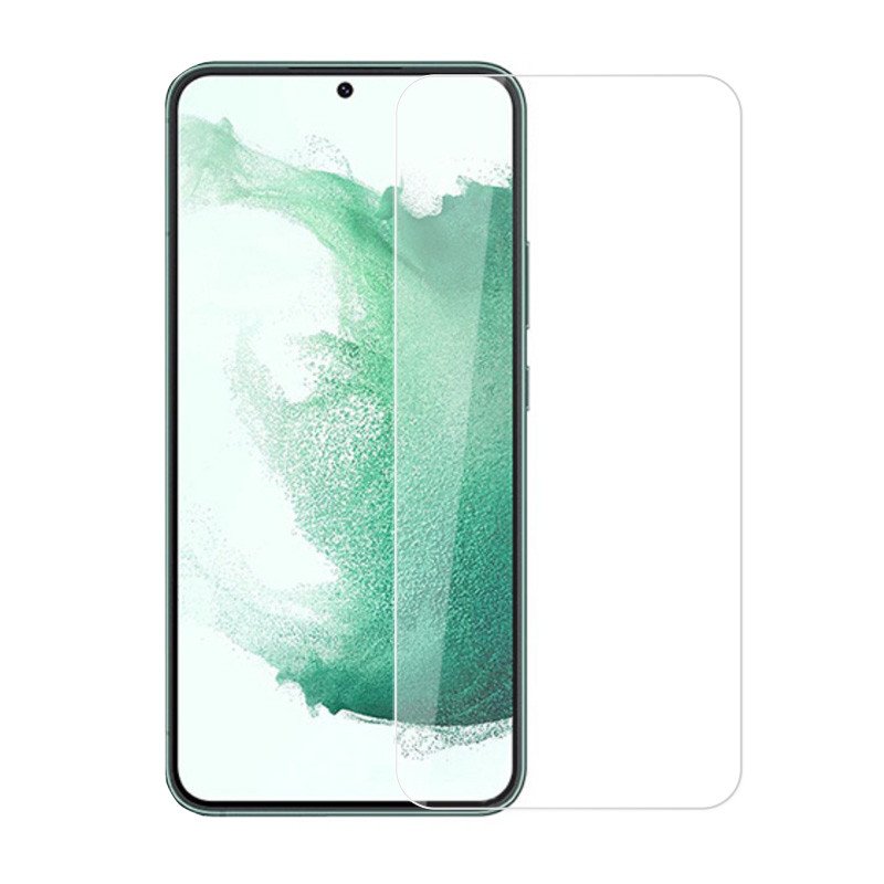 Case2go - Screenprotector geschikt voor Samsung S23 Plus - Tempered Glass - Gehard Glas - Transparant afbeelding