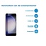 Case2go - Screenprotector geschikt voor Samsung S23 - Tempered Glass - Gehard Glas - Transparant