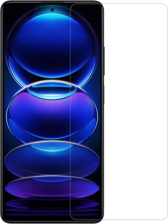 Case2go - Screenprotector geschikt voor Xiaomi Redmi Note 12 - Tempered Glass - Gehard Glas - Transparant afbeelding