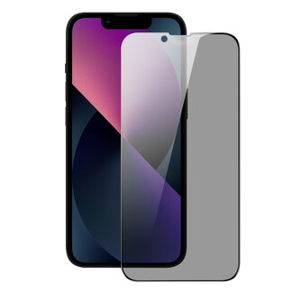 Dux Ducis Dux Ducis - Privacy Screenprotector - Geschikt voor iPhone 13 Mini - Tempered Glass - Zwart