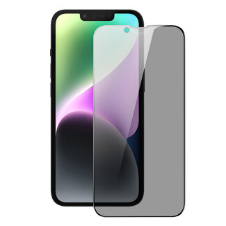 Dux Ducis Dux Ducis - Privacy Screenprotector - Geschikt voor iPhone 13/13 Pro/14 - Tempered Glass - Zwart