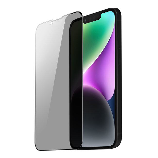 Dux Ducis - Privacy Screenprotector - Geschikt voor iPhone 13 Pro Max / 14 Plus - Tempered Glass - Zwart