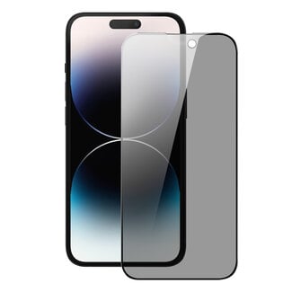 Dux Ducis Dux Ducis - Privacy Screenprotector - Geschikt voor iPhone 14 Pro - Tempered Glass - Zwart