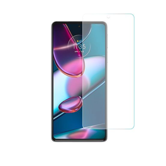 Case2go Case2go - Screenprotector geschikt voor Motorola Edge 30 - Tempered Glass - Gehard Glas - Transparant