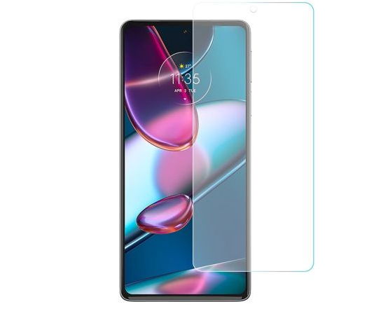 Case2go - Screenprotector geschikt voor Motorola Edge 30 - Tempered Glass - Gehard Glas - Transparant afbeelding