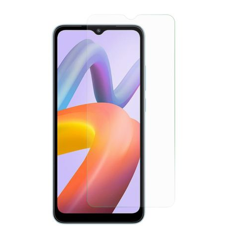 Case2go - Screenprotector geschikt voor Xiaomi Redmi A2 - Tempered Glass - Gehard Glas - Transparant afbeelding