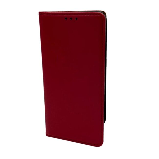 Case2go - Hoesje voor Samsung Galaxy S23 - Book Case - Rood