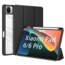 Dux Ducis - Tablet hoes geschikt voor Xiaomi Pad 6 / Pad 6 Pro - Toby Series - Tri-Fold Book Case - Zwart