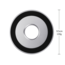 Case2go - Standaard geschikt voor Apple HomePod - Anti Slip Speaker Houder - Metalen Stand - Zilver