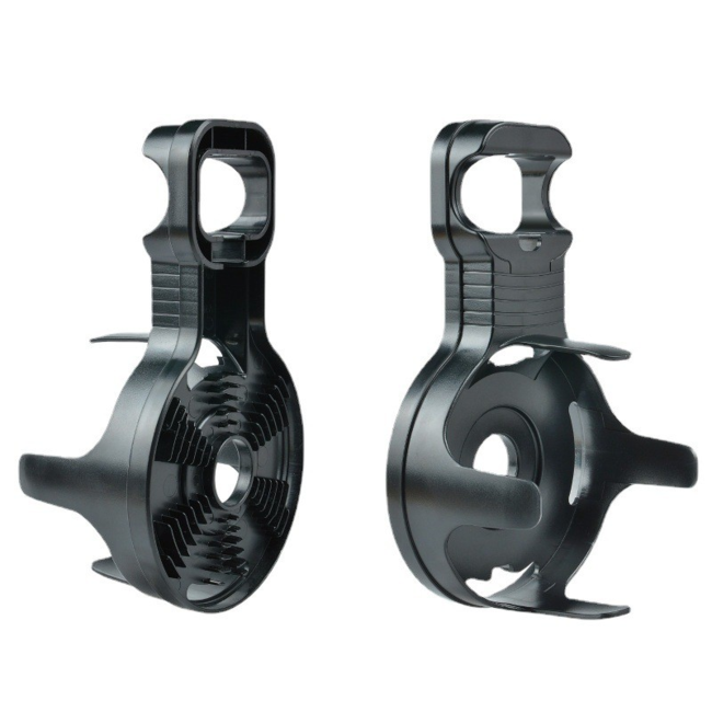 Case2go - Houder geschikt voor Apple HomePod Mini - Wall Mount - Speaker houder voor stopcontact - Zwart