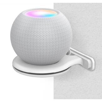 Case2go Case2go - Speaker houder geschikt voor Apple HomePod Mini - Wall Mount  - Wit