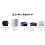 Case2go - Speaker houder geschikt voor Apple HomePod Mini - Wall Mount  - Wit