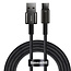 Baseus - USB naar USB-C kabel - Snel lader geschikt voor toestellen met USB-C aansluiting - 2 Meter - 66W - Zwart