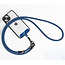 Universele Telefoonkoord - Telefoonketting met Clip -  Met Afneembaar Koord - 60 cm Koord - Donker blauw