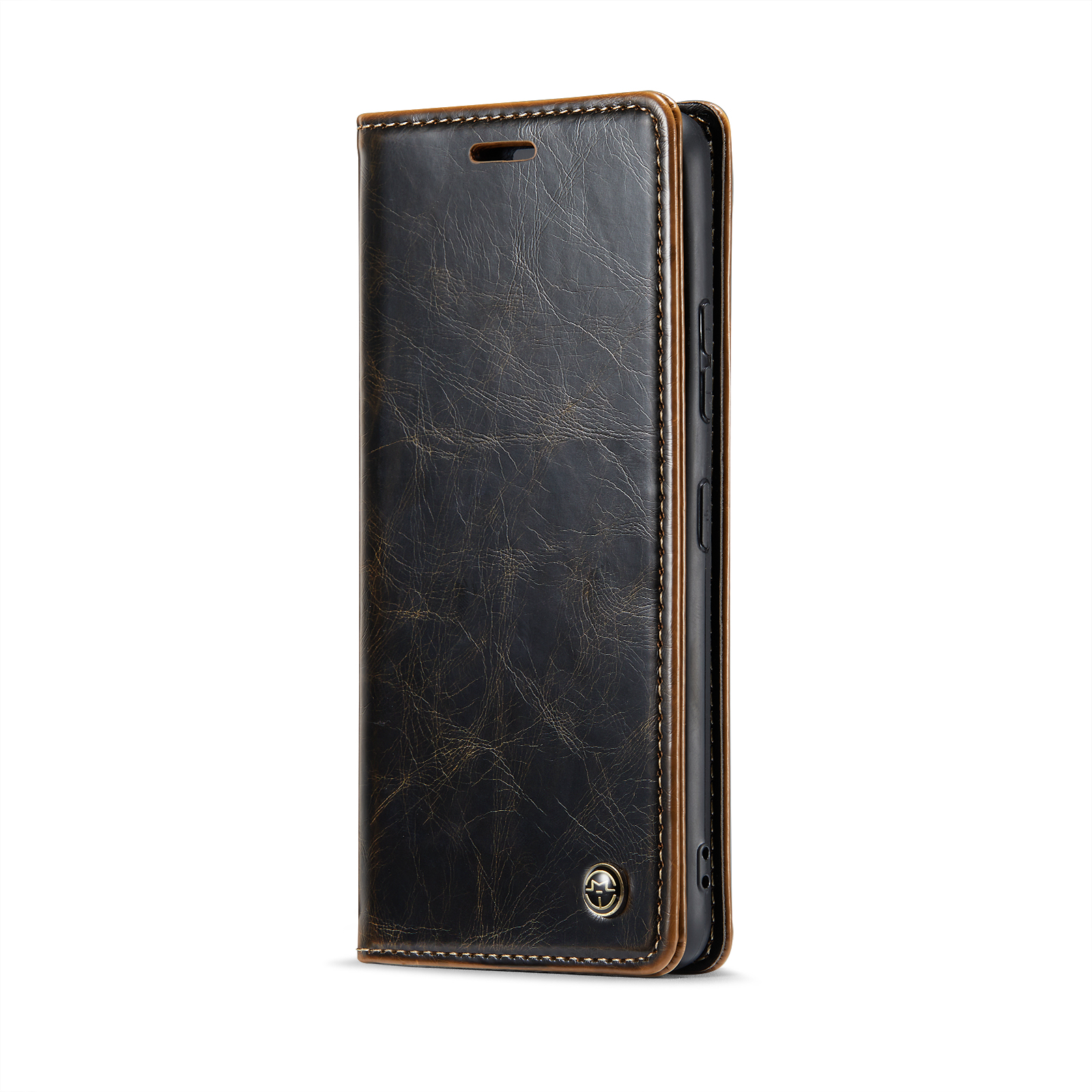 CaseMe - Telefoonhoesje geschikt voor Xiaomi 13 Pro - Flip Wallet Case - Bruin afbeelding