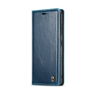 CaseMe CaseMe - Telefoonhoesje geschikt voor Xiaomi 13 Lite - Flip Wallet Case - Blauw