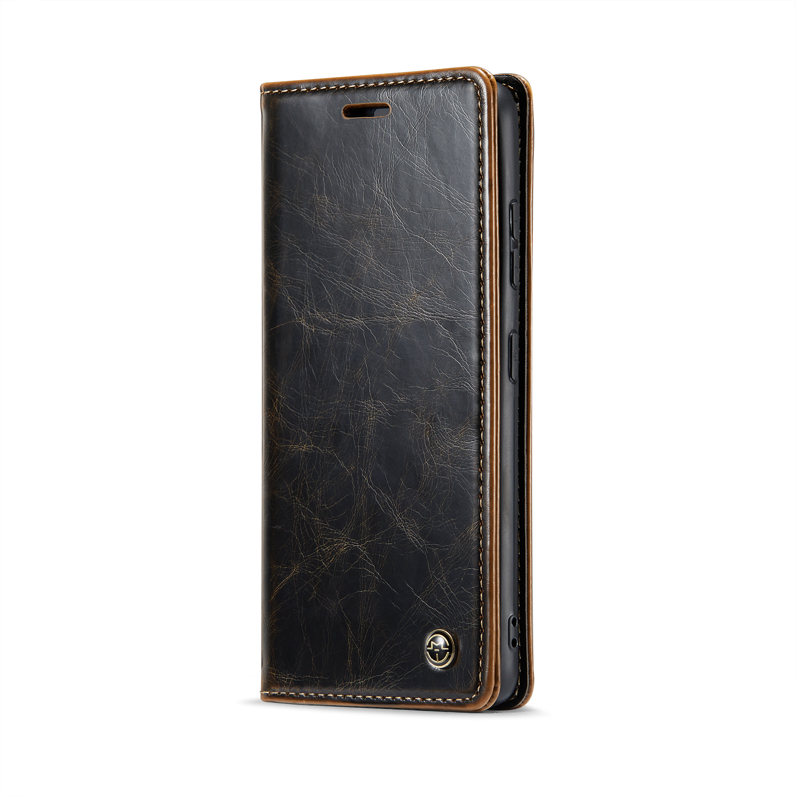 CaseMe - Telefoonhoesje geschikt voor Xiaomi 13 Lite - Flip Wallet Case - Bruin afbeelding