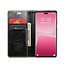 CaseMe - Telefoonhoesje geschikt voor Xiaomi 13 Lite - Flip Wallet Case - Magneetsluiting - Bruin