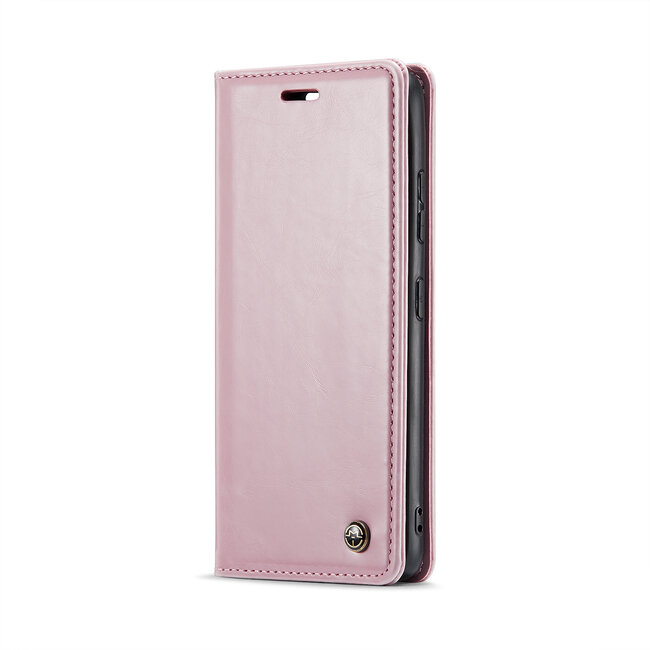 CaseMe - Telefoonhoesje geschikt voor Xiaomi 13 Lite - Flip Wallet Case - Magneetsluiting - Bruin