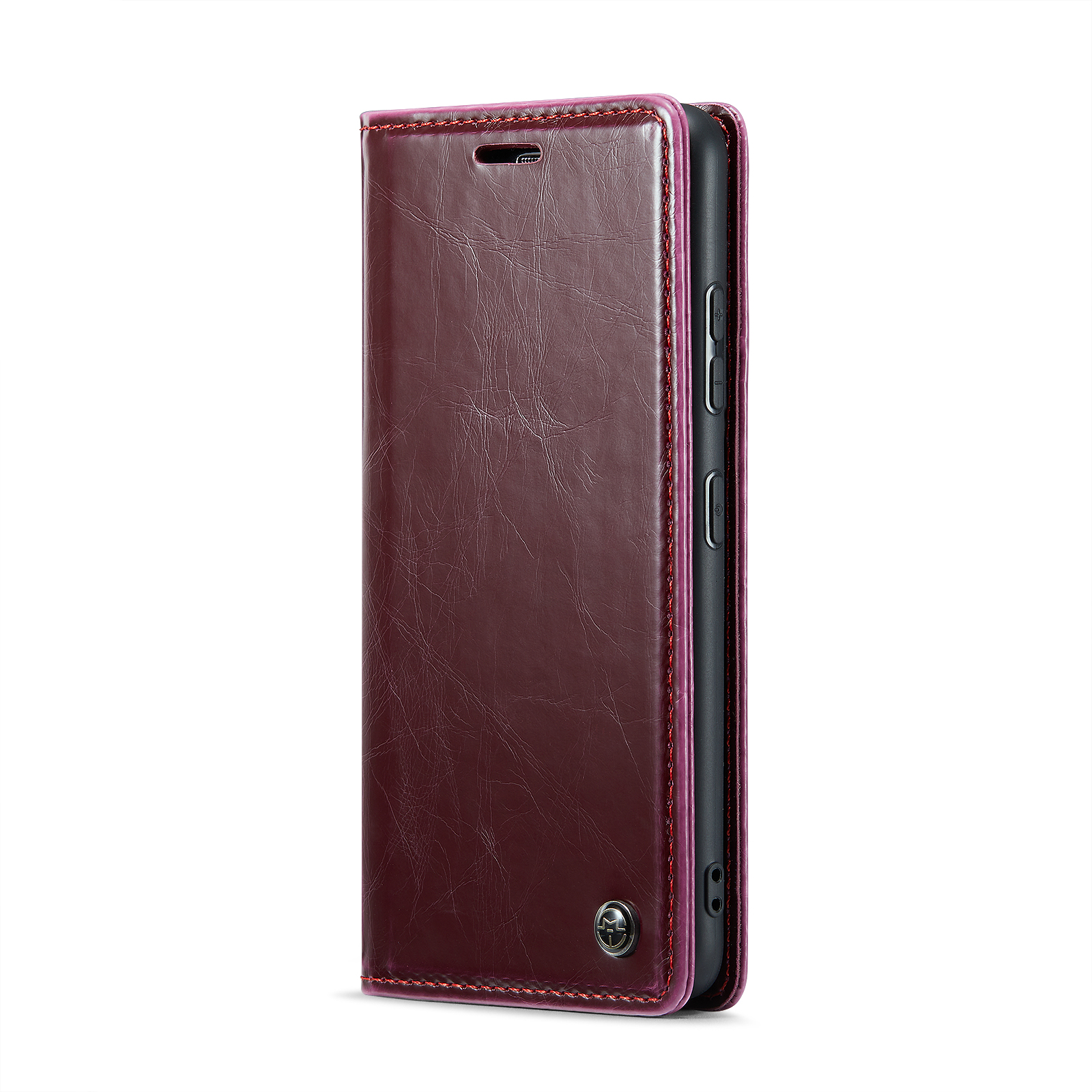 CaseMe - Telefoonhoesje geschikt voor Xiaomi 13 Lite - Flip Wallet Case - Rood afbeelding