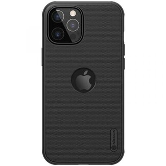 Nillkin Nillkin - Telefoonhoesje geschikt voor iPhone 12/12 Pro - Back Cover - Super Frosted Shield Pro - Zwart
