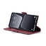 CaseMe - Telefoonhoesje geschikt voor Xiaomi 13 - Retro Wallet Book Case - Met Magnetische Sluiting - Rood