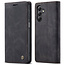 CaseMe - Telefoonhoesje geschikt voor Samsung Galaxy A24 4G - Wallet Book Case - Met Magnetische Sluiting - Zwart