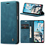 CaseMe - Telefoonhoesje geschikt voor Samsung Galaxy A24 4G - Wallet Book Case - Met Magnetische Sluiting - Donker Blauw