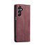 CaseMe - Telefoonhoesje geschikt voor Samsung Galaxy A24 4G - Wallet Book Case - Met Magnetische Sluiting - Rood