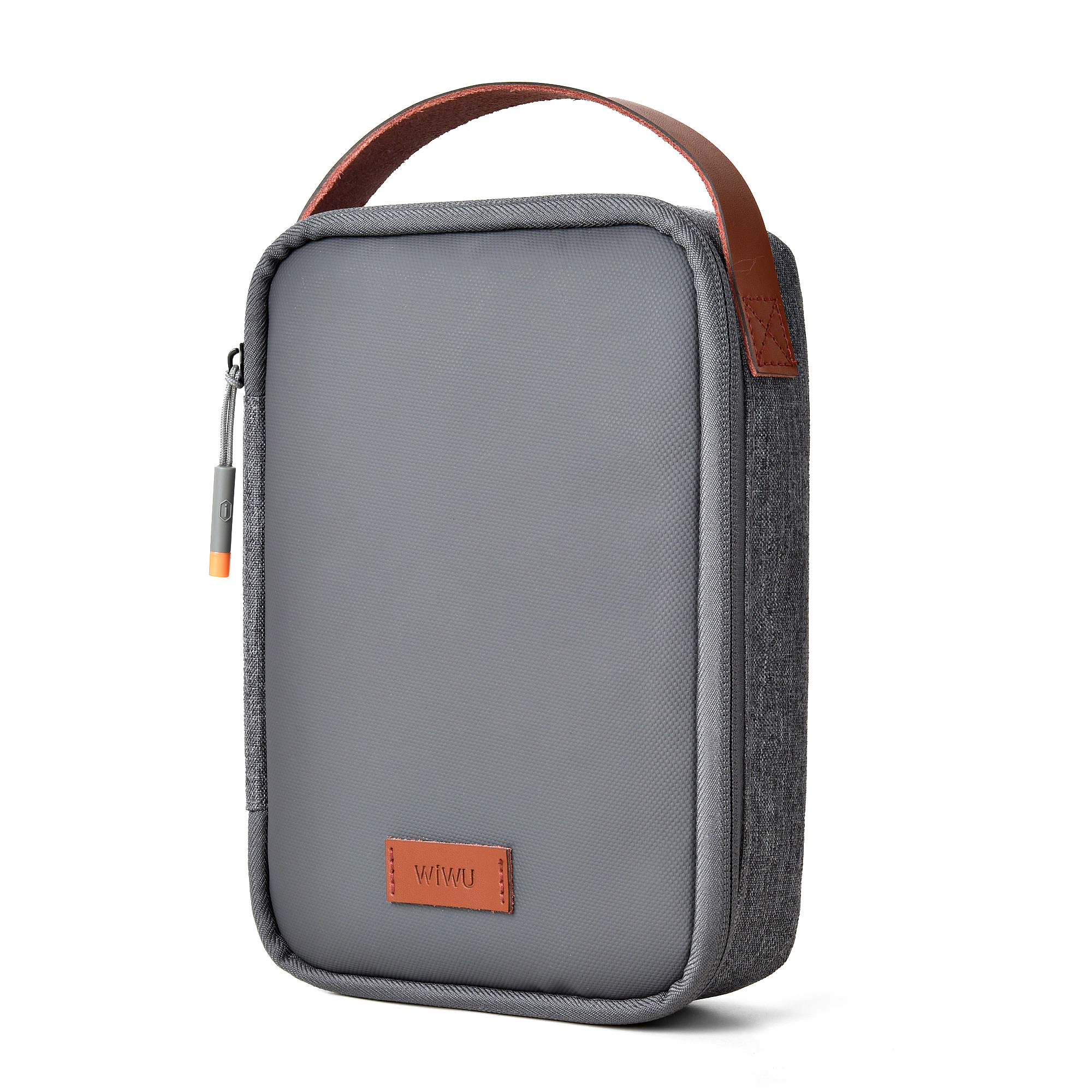 WIWU - Reis Portemonnee - Organizer - Minimal Travel Pouch - Grijs afbeelding