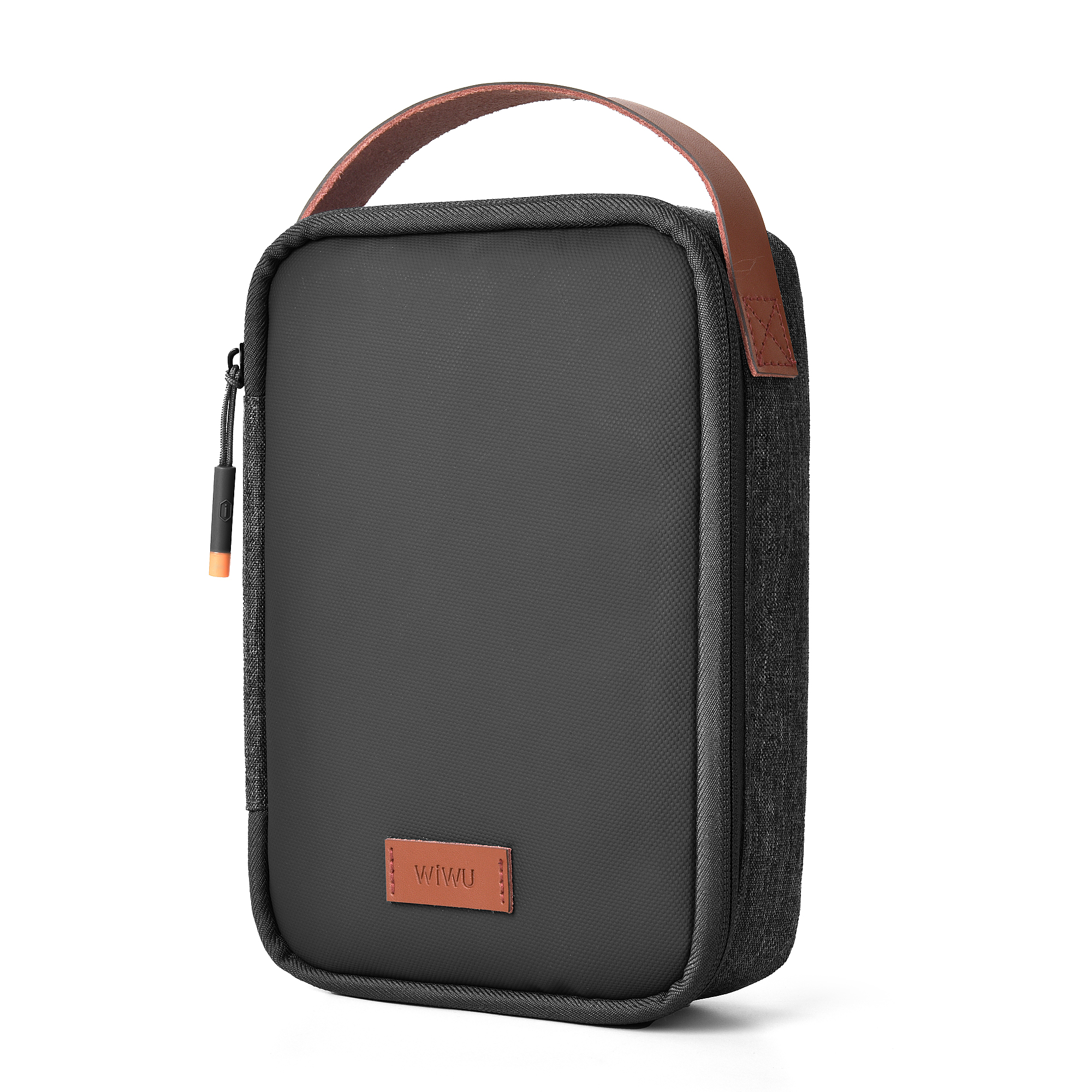 WIWU - Reis Portemonnee - Organizer - Minimal Travel Pouch - Zwart afbeelding